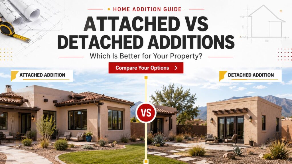 Attached vs Detached Home Additions