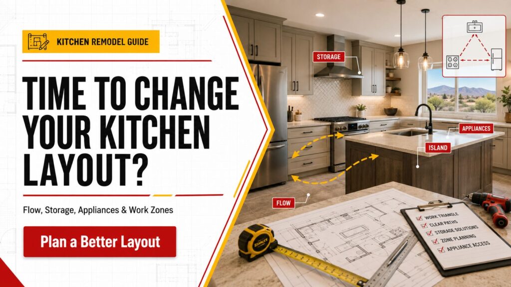 Kitchen Layout Redesign: When Should You Change Your Kitchen Layout?