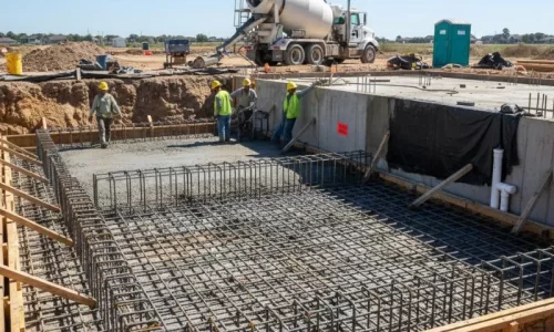 Foundation (footings + slabcrawlbasement)